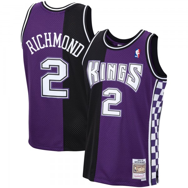 Mitch Richmond Sacramento Kings Mitchell & Ness 1994-95 Hardwood Classics Swingman Jersey - Purple