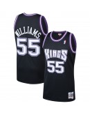 Jason Williams Sacramento Kings Mitchell & Ness 2000-01 Hardwood Classics Swingman Player Jersey - Black