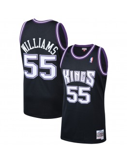 Jason Williams Sacramento Kings Mitchell & Ness 2000-01 Hardwood Classics Swingman Player Jersey - Black