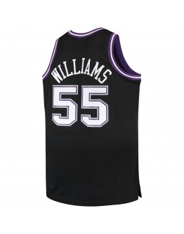 Jason Williams Sacramento Kings Mitchell & Ness Big & Tall 2000/01 Hardwood Classics Swingman Jersey - Black