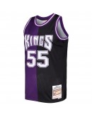 Jason Williams Sacramento Kings Mitchell & Ness Hardwood Classics 2000/01 Split Swingman Jersey - Purple/Black