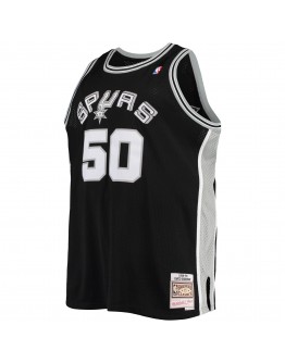 David Robinson San Antonio Spurs Mitchell & Ness Big & Tall Hardwood Classics Jersey - Black