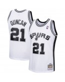 Tim Duncan San Antonio Spurs Mitchell & Ness 1998-99 Hardwood Classics Swingman Jersey - White