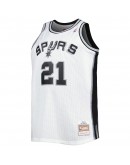 Tim Duncan San Antonio Spurs Mitchell & Ness Big & Tall Hardwood Classics 1998/99 Swingman Jersey - White