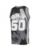 David Robinson San Antonio Spurs Mitchell & Ness Hardwood Classics 1998/99 Hyper Hoops Swingman Jersey - Black