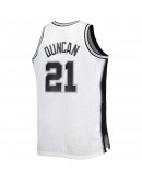 Tim Duncan San Antonio Spurs Mitchell & Ness Big & Tall Hardwood Classics 1998/99 Swingman Jersey - White