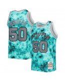 David Robinson San Antonio Spurs Mitchell & Ness 1998/99 Galaxy Swingman Jersey - Teal