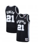 Tim Duncan San Antonio Spurs Mitchell & Ness 1998-99 Hardwood Classics Swingman Jersey - Black