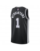 Victor Wembanyama San Antonio Spurs Nike Unisex 2023 NBA Draft First Round Pick Swingman Jersey - Icon Edition - Black