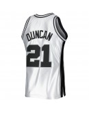 Tim Duncan San Antonio Spurs Mitchell & Ness 1998/99 Hardwood Classics 75th Anniversary Swingman Jersey - Platinum