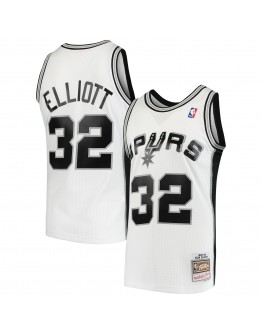 Sean Elliott San Antonio Spurs Mitchell & Ness 1998-99 Hardwood Classics Swingman Jersey - White