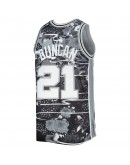 Tim Duncan San Antonio Spurs Mitchell & Ness Hardwood Classics Lunar New Year Swingman Jersey - Silver