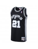 Tim Duncan San Antonio Spurs Mitchell & Ness 1998-99 Hardwood Classics Swingman Jersey - Black