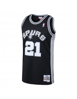 Tim Duncan San Antonio Spurs Mitchell & Ness 1998-99 Hardwood Classics Swingman Jersey - Black