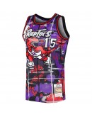 Vince Carter Toronto Raptors Mitchell & Ness Hardwood Classics Lunar New Year Swingman Jersey - Purple