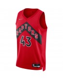 Pascal Siakam Toronto Raptors Nike 2021/22 Diamond Swingman Jersey - Icon Edition - Red