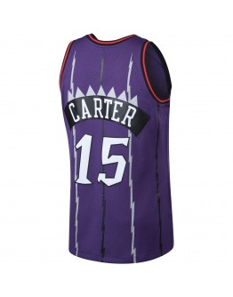 Vince Carter Toronto Raptors Mitchell & Ness Big & Tall Hardwood Classics Jersey - Purple