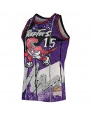 Vince Carter Toronto Raptors Mitchell & Ness Hardwood Classics 1998/99 Hyper Hoops Swingman Jersey - Purple