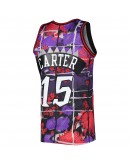 Vince Carter Toronto Raptors Mitchell & Ness Hardwood Classics Lunar New Year Swingman Jersey - Purple