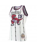 Vince Carter Toronto Raptors Mitchell & Ness Hardwood Classics 1998-99 Authentic Jersey - White