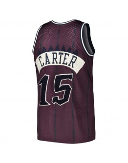 Vince Carter Toronto Raptors Mitchell & Ness Hardwood Classics Off-Court Swingman Jersey - Purple