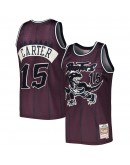 Vince Carter Toronto Raptors Mitchell & Ness Hardwood Classics Off-Court Swingman Jersey - Purple