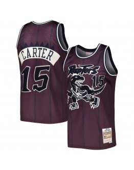 Vince Carter Toronto Raptors Mitchell & Ness Hardwood Classics Off-Court Swingman Jersey - Purple