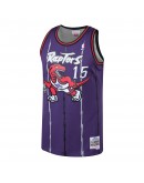 Vince Carter Toronto Raptors Mitchell & Ness 1998-99 Hardwood Classics Swingman Jersey - Purple