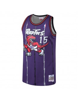 Vince Carter Toronto Raptors Mitchell & Ness 1998-99 Hardwood Classics Swingman Jersey - Purple