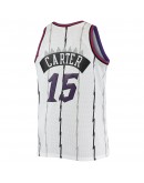 Vince Carter Toronto Raptors Mitchell & Ness Big & Tall Hardwood Classics Swingman Jersey - White