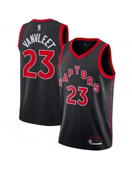 Fred VanVleet Toronto Raptors Jordan Brand 2020/21 Swingman Jersey - Statement Edition - Black