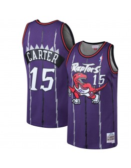 Vince Carter Toronto Raptors Mitchell & Ness 1998-99 Hardwood Classics Swingman Jersey - Purple