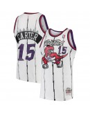 Vince Carter Toronto Raptors Mitchell & Ness 1997-98 Hardwood Classics Swingman Jersey - White