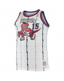 Vince Carter Toronto Raptors Mitchell & Ness Big & Tall Hardwood Classics Swingman Jersey - White