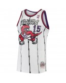 Vince Carter Toronto Raptors Mitchell & Ness 1997-98 Hardwood Classics Swingman Jersey - White