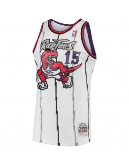 Vince Carter Toronto Raptors Mitchell & Ness 1997-98 Hardwood Classics Swingman Jersey - White