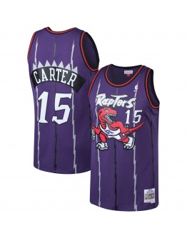 Vince Carter Toronto Raptors Mitchell & Ness Big & Tall Hardwood Classics Jersey - Purple