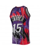 Vince Carter Toronto Raptors Mitchell & Ness Hardwood Classics 1998/99 Hyper Hoops Swingman Jersey - Purple