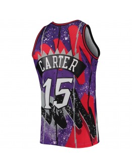 Vince Carter Toronto Raptors Mitchell & Ness Hardwood Classics 1998/99 Hyper Hoops Swingman Jersey - Purple