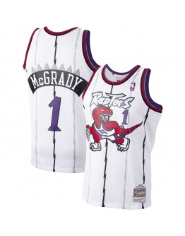 Tracy McGrady Toronto Raptors Mitchell & Ness 1998-99 Hardwood Classics Swingman Player Jersey - White