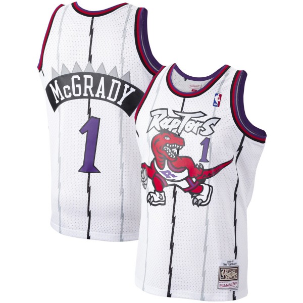 Tracy McGrady Toronto Raptors Mitchell & Ness 1998-99 Hardwood Classics Swingman Player Jersey - White