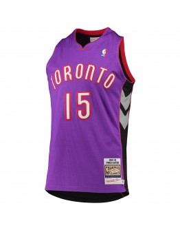 Vince Carter Toronto Raptors Mitchell & Ness 1999/2000 Hardwood Classics Authentic Jersey - Purple