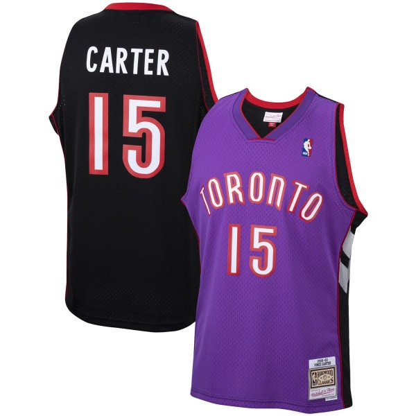 Vince Carter Toronto Raptors Mitchell & Ness 1999-2000 Hardwood Classics Swingman Jersey - Purple