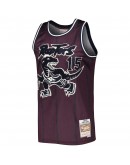 Vince Carter Toronto Raptors Mitchell & Ness Hardwood Classics Off-Court Swingman Jersey - Purple