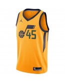 Donovan Mitchell Utah Jazz Jordan Brand 2020/21 Swingman Jersey - Statement Edition - Gold