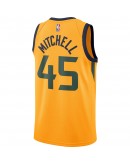 Donovan Mitchell Utah Jazz Jordan Brand 2020/21 Swingman Jersey - Statement Edition - Gold