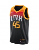 Donovan Mitchell Utah Jazz Nike 2021/22 Swingman Player Jersey Black - City Edition