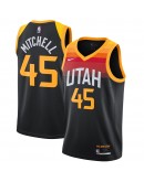 Donovan Mitchell Utah Jazz Nike 2021/22 Swingman Player Jersey Black - City Edition