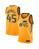 Donovan Mitchell Utah Jazz Nike Replica Swingman Jersey - Statement Edition - Gold