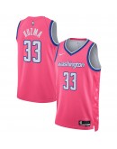 Kyle Kuzma Washington Wizards Nike Unisex 2022/23 Swingman Jersey - City Edition - Pink